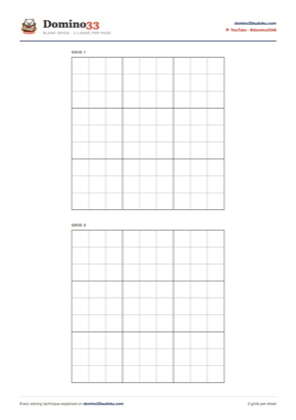 Preview of the two large grids sheet